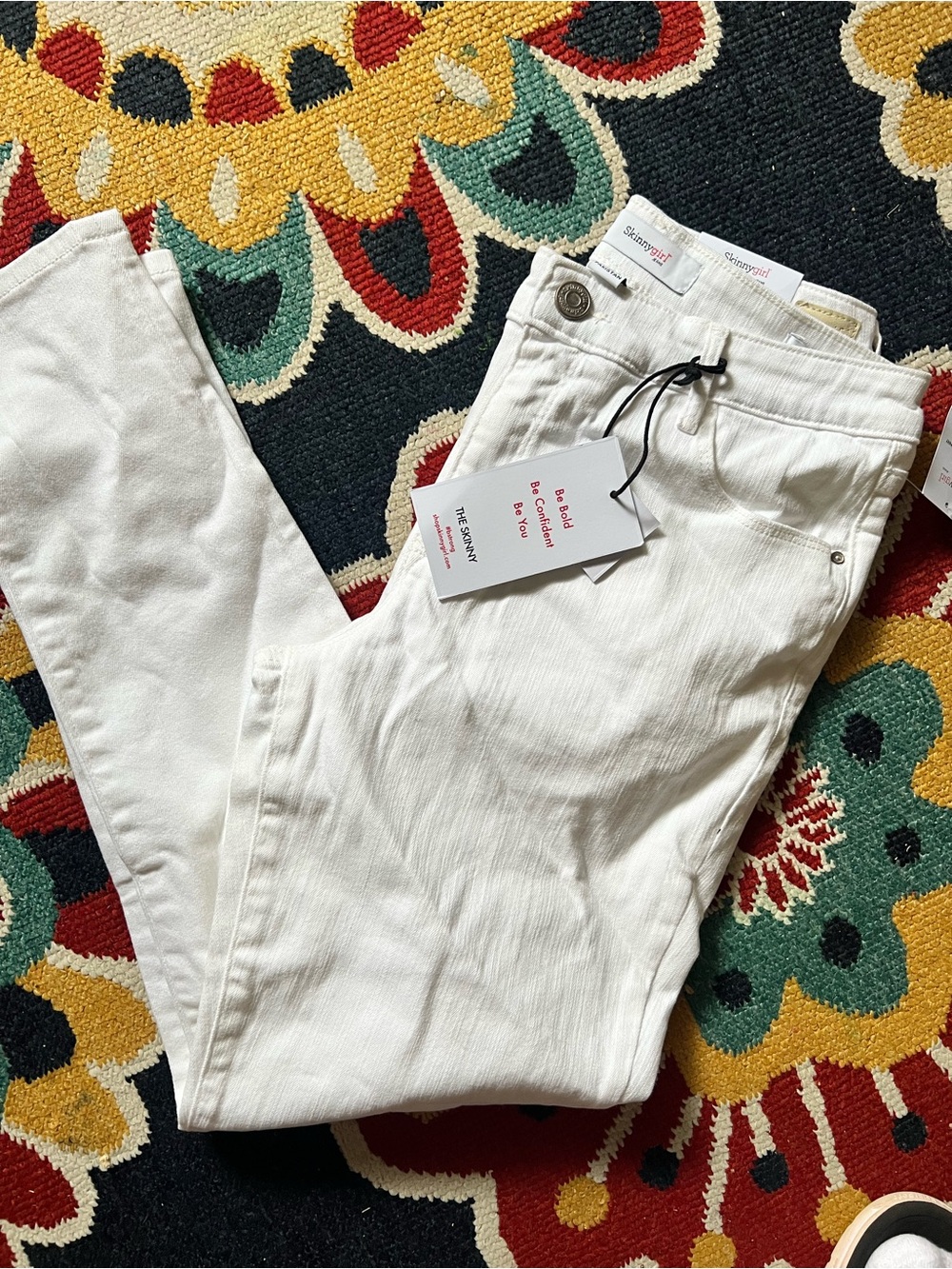 Skinnygirl White Women’s Skinny Jeans